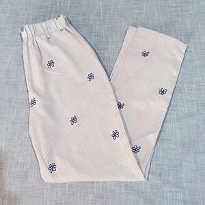 Daisy Street Corduroy Floral Pants from Tilly’s